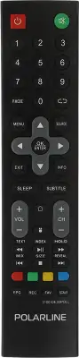 Телевизор 43" Polarline 43PL51TC-SM, FHD, HDMIx3, USBx2, WiFi, Smart TV, черный