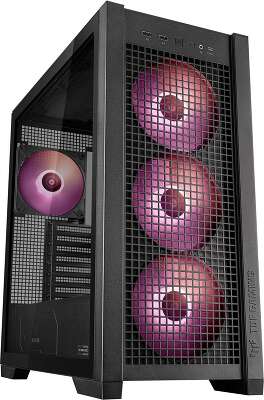 Корпус ASUS TUF GAMING GT302 TG ARGB BLACK (90DC00I0-B19000) GT302/ARGB FANS/BLK