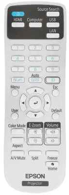 Проектор Epson EB-FH52 LCD 4000Lm LS (1920x1080) 16000:1 ресурс лампы:5500часов 1xUSB typeA 1xUSB typeB 2xHDMI 3.1кг