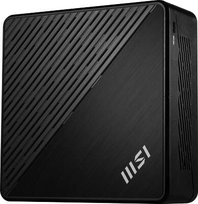 Неттоп MSI Cubi 5 12M-014XRU i5 1235U (1.3) 16Gb SSD512Gb Iris Xe без ОС 2.5xGbitEth+1xGbitEth WiFi BT 65W черный (9S6-B0A811-222)