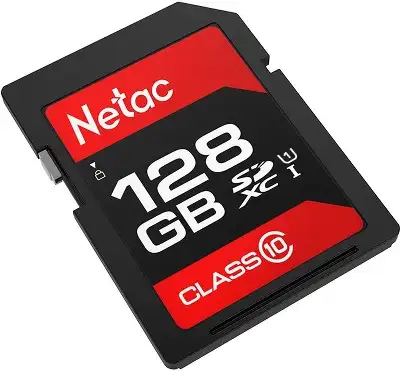 Флеш карта SDXC 128GB Netac NT02P600STN-128G-R P600 w/o adapter