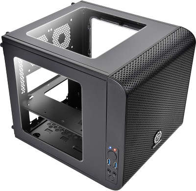 Корпус Thermaltake Core V1 Black w/o PSU,CA-1B8-00S1WN-00