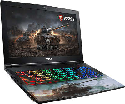 Ноутбук MSI GP62M WOT Edition 7REX-2092XRU 15.6" FHD i5-7300HQ/8/1000/GTX1050Ti 4G/WF/BT/CAM/DOS