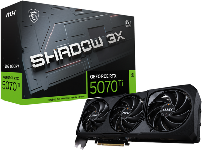 Видеокарта/ GeForce RTX 5070 Ti 16G SHADOW 3X OC