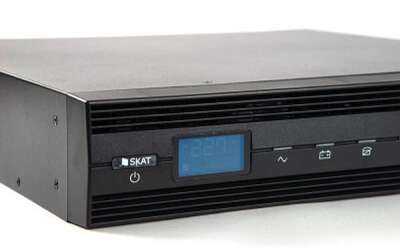 ИБП Бастион SKAT-UPS 1000-RACK-ON-E {Online, 1000ВА/900Вт, стойка/на пол, 8x C13,  USB/RS-232, EPO, БЕЗ АКБ (2 шт 40-120 Ач или SKAT BC 24/18.  SKAT BC 24/36) МПТ} (9903)