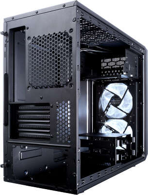 Корпус Fractal Design Focus G Mini, черный, mATX, Без БП (FD-CA-FOCUS-MINI-BK-W)