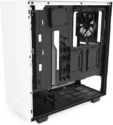 Корпус NZXT H510i White/black, белый/черный, ATX, Без БП (CA-H510I-W1)