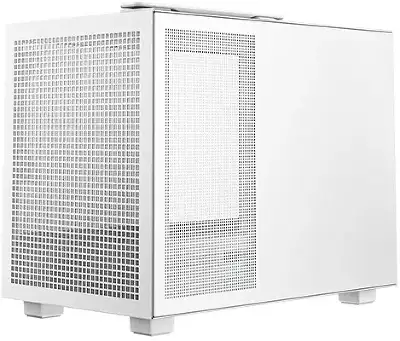 Корпус Deepcool CH160 белый без БП miniITX 7x120mm 1xUSB3.0 audio bott PSU