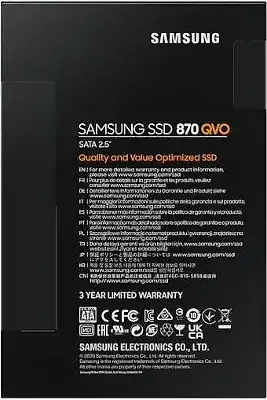 Накопитель SSD Samsung SATA-III 1TB MZ-77Q1T0BW 870 QVO 2.5