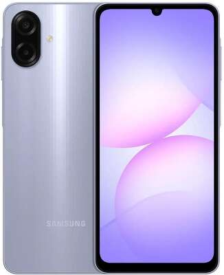 Смартфон Samsung Galaxy A07 4+128Gb фиолетовый (SM-A075FLVGCAU)