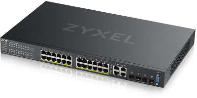 Коммутатор ZYXEL NebulaFlex Pro GS2220-28HP, управляемый