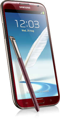 Коммуникатор Samsung GT-N7100 Galaxy Note II 16Gb, Red
