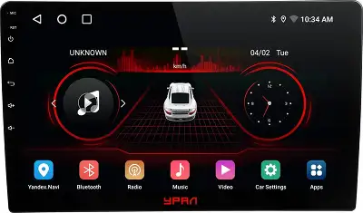 Автомагнитола Ural АМС ШТОРМ 102 2DIN 4x72Вт v5.0 4000Mb Android 12 10.1" WiFi 4G 2.5 RDS (УРАЛ АМС ШТОРМ 102)