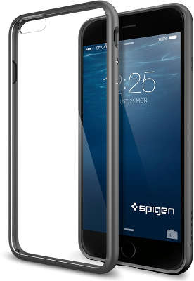 Чехол Spigen SGP Ultra Hybrid для iPhone 6 Plus/6S Plus, Gun Metal [SGP10896]
