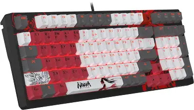 Клавиатура A4Tech Bloody S98 Naraka BLMS Plus механическая черный/красный USB for gamer LED (S98 NARAKA BLMS RED PLUS)