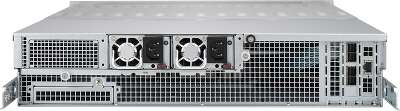 Корпус Supermicro CSE-826SE1C-R1K02JBOD, Proprietary, 2U RM, 12x3.5 HS + 12x3.5 HS, Redundant 2x1000Вт