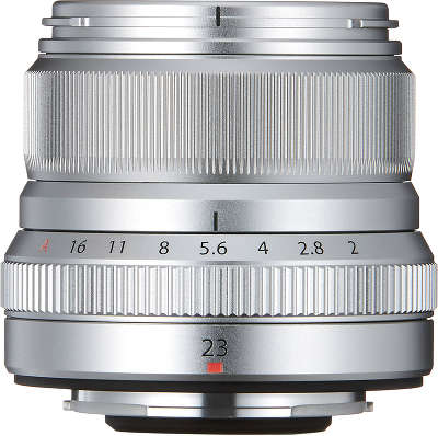 Объектив Fujinon XF 23 мм f/2.0 R WR Silver