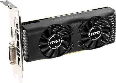 Видеокарта MSI nVidia GeForce GTX1650 LP OC 4Gb DDR5 PCI-E DVI, HDMI