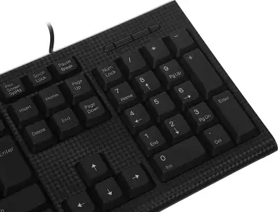 Клавиатура Оклик 120M черный USB (1083044) кабель 1.6м