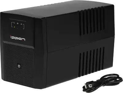 ИБП Ippon Back Basic 2200, 2200VA, 1320W, IEC, черный