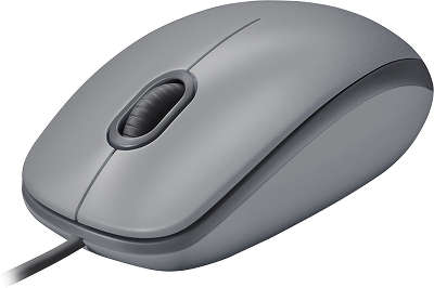 Мышь Logitech Mouse M110 SILENT Mid Grey USB (910-005490)