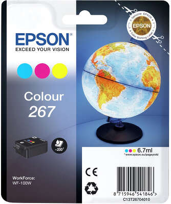 Картридж Epson T267040 цветной
