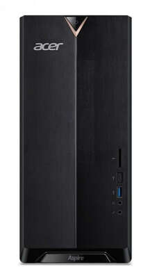 Компьютер Acer Aspire TC-886 i3 9100/4/256 SSD/Linux,черный