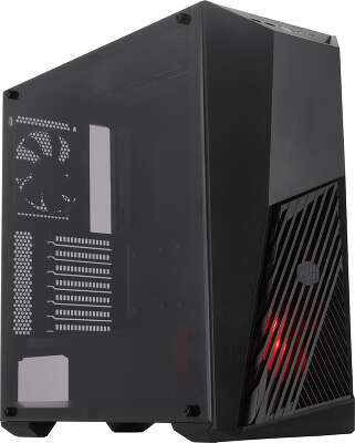 Корпус Cooler Master MasterBox K501L черный без БП ATX 5x120mm 4x140mm 1xUSB2.0 1xUSB3.0 audio bott PSU