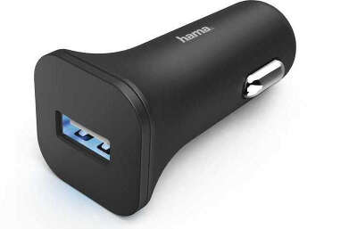 Автомобильное зар./устр. Hama H-183261 5W 1.2A USB универсальное черный (00183261)