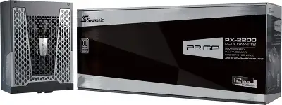 Блок питания Seasonic ATX 2200W Prime PX-2200 Gen.5 80+ platinum (20+4pin) APFC 135mm fan 18xSATA Cab Manag RTL