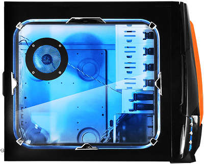 Корпус RaidMax Sagittarius Window Black-Silver, ATX, без БП