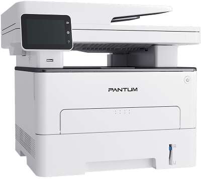 Pantum BM5100FDN A4, МФУ, лазерное, черно-белое, 40стр/мин, 1200x1200dpi, 1,2ГГц, 512Мб, дуплекс, факс, 50АПД, 250tray, USB/Ethernet, 3000 стр/картридж, белый корпус (BM5100FDN)