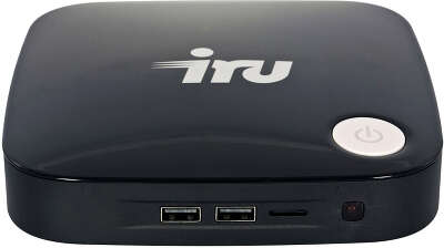 Неттоп IRU 317 Cel J3160 (1.6), HDG400, CR, noOS, GbitEth, WiFi, BT, 36W, черный