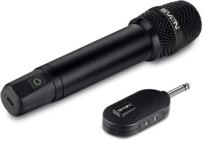 SVEN Микрофон беспроводной MK-740, черный (2.4GHz, 180mAh)