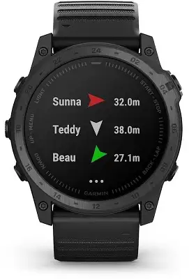 Смарт-часы Garmin Tactix 7 Standard 51мм 1.4" корп.черный рем.черный (010-02704-01)