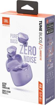 Наушники беспроводные JBL TUNE BUDS, пурпурные [JBLTUNEBUDSPUR]