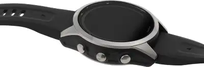 Смарт-часы Garmin Fenix 7S Pro 30.4мм 1.2" transflective корп.серебристый рем.графитовый (010-02776-00)