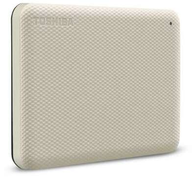 Внешний жесткий диск (HDD) Toshiba 1Tb Canvio Advance, 2.5", USB 3.0, светло-бежевый