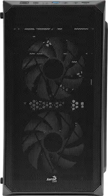 Корпус Aerocool CS-107-A-BK-v2 черный без БП mATX 1xUSB2.0 1xUSB3.0 audio