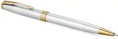 Ручка шариков. Parker Sonnet Core K527 (1931507) Stainless Steel GT M черн. черн. подар.кор.