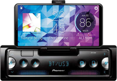 Автомагнитола Pioneer SPH-C10BT 1DIN 4x50Вт RDS