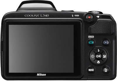 Цифровая фотокамера Nikon COOLPIX L340 Black