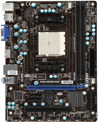 Мат. плата AMD 64 MSI FM2-A55M-E33