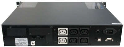 ИБП Powercom KIN-2200AP LCD, 2200VA, 1760W, IEC