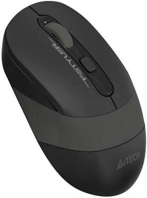 Мышь беспроводная A4Tech Fstyler FG10S black/grey (USB, оптическая, 2000dpi, 4but, silent) (FG10S GREY)