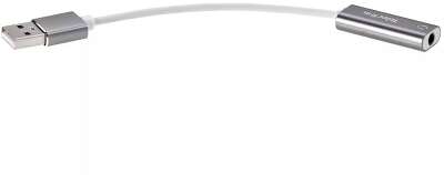 Переходник аудио USB2.0(M)-->3.5мм F (гнездо) Telecom  0.1м <TA316U>