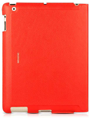Кожаный чехол BeyzaCases Executive II Case для iPad 2/3/4, красный [BZ19939]