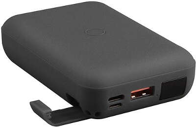Внешний аккумулятор Uniq HYDEAIR 10000 мАч, USB-C PD 18W/Wireless 7.5/10W, Grey [HYDEAIR-DGREY]