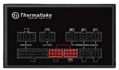 Блок питания Thermaltake Smart Pro RGB 750 SPR-750AH3FSB-R (PS-SPR-0750FPCBEU-R) 750W, 80 Plus Bronze, полностью модульный