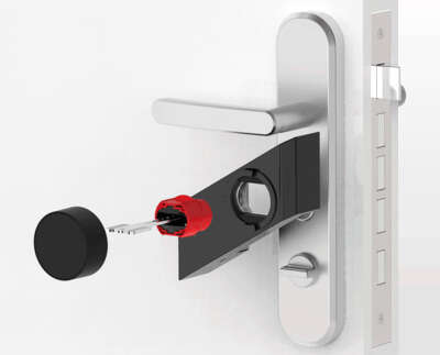 Умная накладка на дверной замок Xiaomi Sherlock Smart lock M1, левая